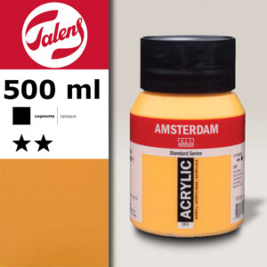 253 - Giallo Oro Acrilico 500 ML Amsterdam Acrylic