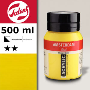 275 - Giallo Primario Acrilico 500 ML Amsterdam Acrylic Talens