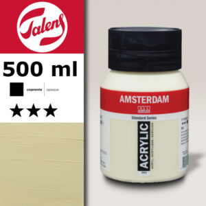 282 - Verde Napoli Giallastro Acrilico 500 ML Amsterdam Acrylic Talens