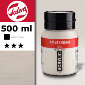 290 - Titanio Giallastro Scuro Acrilico 500 ML Amsterdam Acrylic Talens