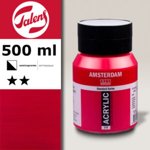 318 - Carminio Acrilico 500 ML Amsterdam Acrylic Talens
