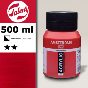 399 - Rosso Naftolo Scuro Acrilico 500 ML Amsterdam Acrylic Talens