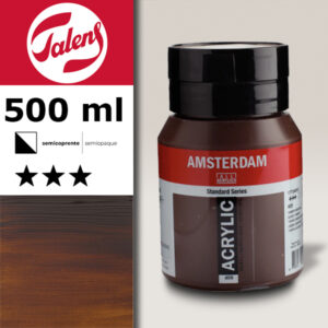 409 - Terra Ombra Bruciata Acrilico 500 ML Amsterdam Acrylic Talens