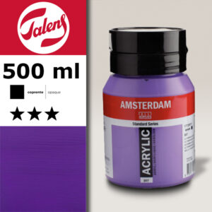 507 - Blu Oltremare Viola Acrilico 500 ML Amsterdam Acrylic Talens