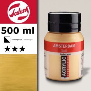 802 - Oro Chiaro Acrilico 500 ML Amsterdam Acrylic Talens
