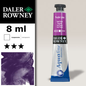 433 - Lacca Porpora Acquerello 8 ML Aquafine Daler Rowney