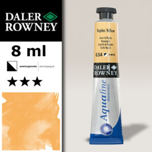 634 - Giallo di Napoli Acquerello 8 ML Aquafine Daler Rowney