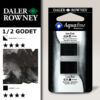 022 - 034 Nero d'Avorio 035 Nero Fumo - Acquerello 1/2 Godet Aquafine Daler Rowney