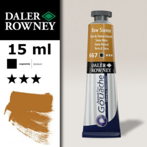667 - Terra di Siena Naturale Gouache 15 ML Daler Roney