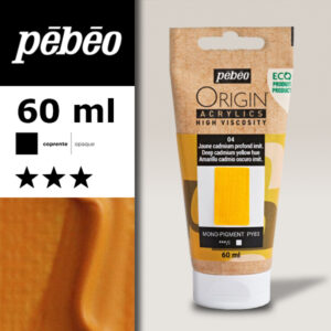 004 - Giallo Cadmio Profondo Imitazione 60 ML Acrylic Origin Pebeo