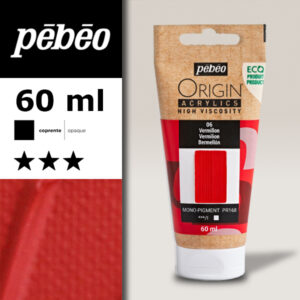 006 - Vermiglione 60 ML Acrylic Origin Pebeo