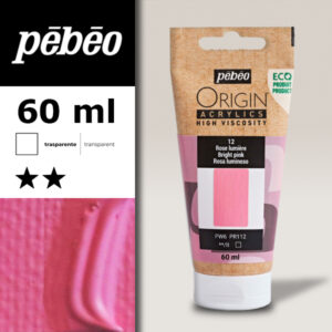 012 - Rosa Luce 60 ML Acrylic Origin Pebeo