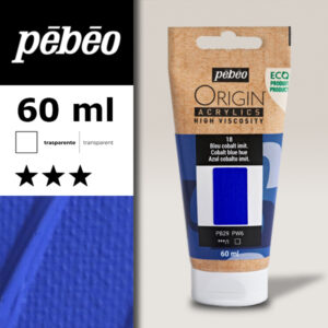 018 - Blu Cobalto Imitazione 60 ML Acrylic Origin Pebeo