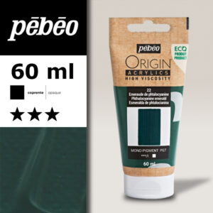 022 - Smeraldo di Ftalocianina 60 ML Acrylic Origin Pebeo