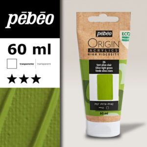 026 - Verde Oliva Chiaro 60 ML Acrylic Origin Pebeo
