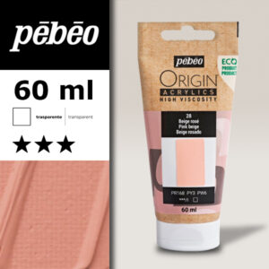 028 - Beige Rosato 60 ML Acrylic Origin Pebeo
