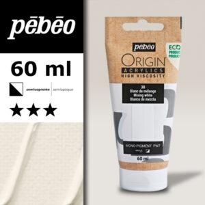 038 - Bianco per Miscele 60 ML Acrylic Origin Pebeo