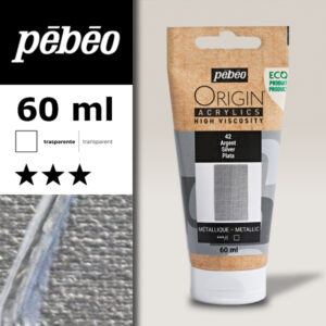 042 - Argento 60 ML Acrylic Origin Pebeo