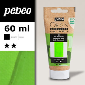 048 - Verde Fluorescente 60 ML Acrylic Origin Pebeo