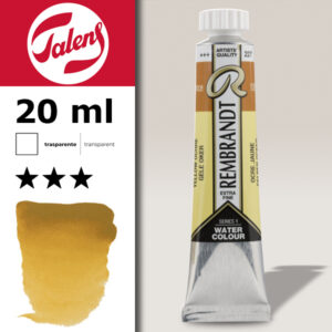 227 - Ocra Gialla Acquerello 20 ML Rembrandt Aquarel Talens