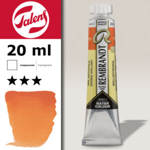 264 - Arancio Brillante Acquerello 20 ML Rembrandt Aquarel Talens