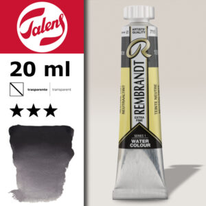 715 - Tinta Neutra Acquerello 20 ML Rembrandt Aquarel Talens
