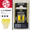 207 - Giallo Cadmio Limone Acquerello 1/2 Godet Rembrandt Aquarel Talens