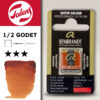 229 - Arancio Quinacridone Acquerello 1/2 Godet Rembrandt Aquarel Talens