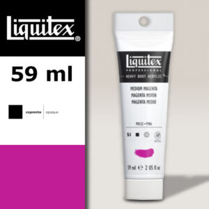 500 - Magenta medio 59 ML Colore Acrilico Heavy Body Extra-Fine Liquitex