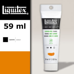 892 - Arancio privo di cadmio 59 ML Colore Acrilico Heavy Body Extra-Fine Liquitex