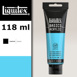 L049 - 770 - Blu Chiaro Permanente 118 ML Colore Acrilico Liquitex Basics