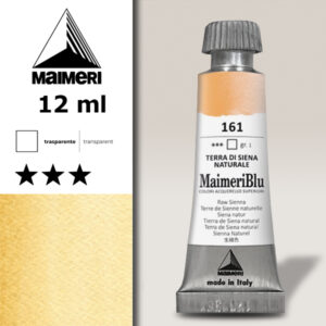 161 - Terra Di Siena Naturale Colori ad  Acquerello 12 ML Maimeri Blu