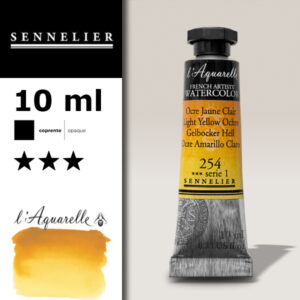 S077 - 254 - Ocra giallo chiaro 10 ML Colori Acquerello Sennelier L'Aquarelle - Extra fine