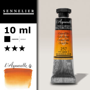 S079 - 257 - Ocra dorata 10 ML Colori Acquerello Sennelier L'Aquarelle - Extra fine