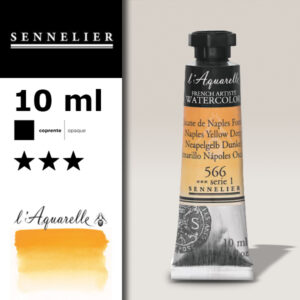 S014 - 566 - Giallo di Napoli scuro 10 ML Colori Acquerello Sennelier L'Aquarelle - Extra fine