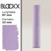 BX000 - 303 - Viola Oltremare 3 Pastello Secco L67mm x D13mm BLOCKX