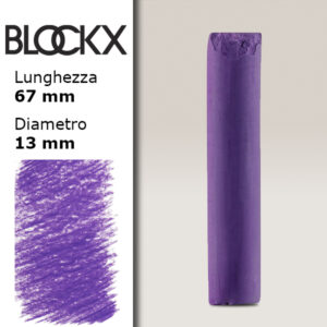 BX000 - 311 - Malva Dioxazine 1 Pastello Secco L67mm x D13mm BLOCKX