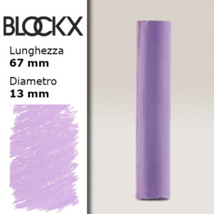 BX000 - 314 - Malva Dioxazine 4 Pastello Secco L67mm x D13mm BLOCKX
