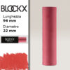 BX000 - 231 - Carminio 1 Maxi Pastello Secco L94 x D22mm BLOCKX