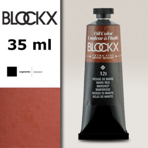 BX083 - 321 - Rosso di Marte S2 Colore a Olio Extra Fine 35 ML BLOCKX