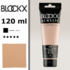 BX019 - 425 - Rosa Carne / Beige Rosa 120 ML Acrilico Fine Artist BLOCKX