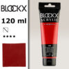 BX017 - 450 - Rosso Naphtol 120 ML Acrilico Fine Artist BLOCKX