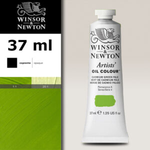 W060 - 084 - Verde di cadmio chiaro 37 ML Olio Winsor e Newton Artist