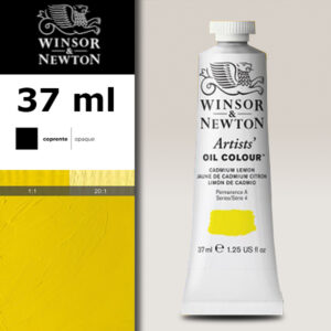 W003 - 086 - Giallo di cadmio limone 37 ML Olio Winsor e Newton Artist