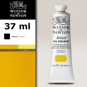 W008 - 118 - Giallo di cadmio pallido 37 ML Olio Winsor e Newton Artist
