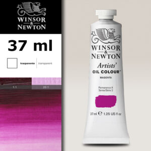 W028 - 380 - Magenta 37 ML Olio Winsor e Newton Artist