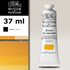 W073 - 425 - Giallo di Napoli scuro 37 ML Olio Winsor e Newton Artist