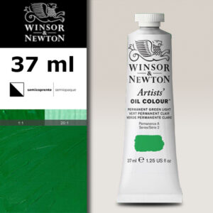 W056 - 483 - Verde chiaro permanente 37 ML Olio Winsor e Newton Artist