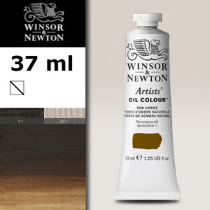 W094 - 554 - Terra d'ombra naturale 37 ML Olio Winsor e Newton Artist