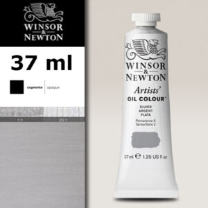 W099 - 617 - Argento 37 ML Olio Winsor e Newton Artist